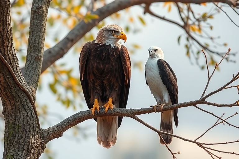 THE EAGLE AND THE KITE